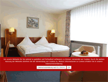 Tablet Screenshot of hotelzurburg.eu